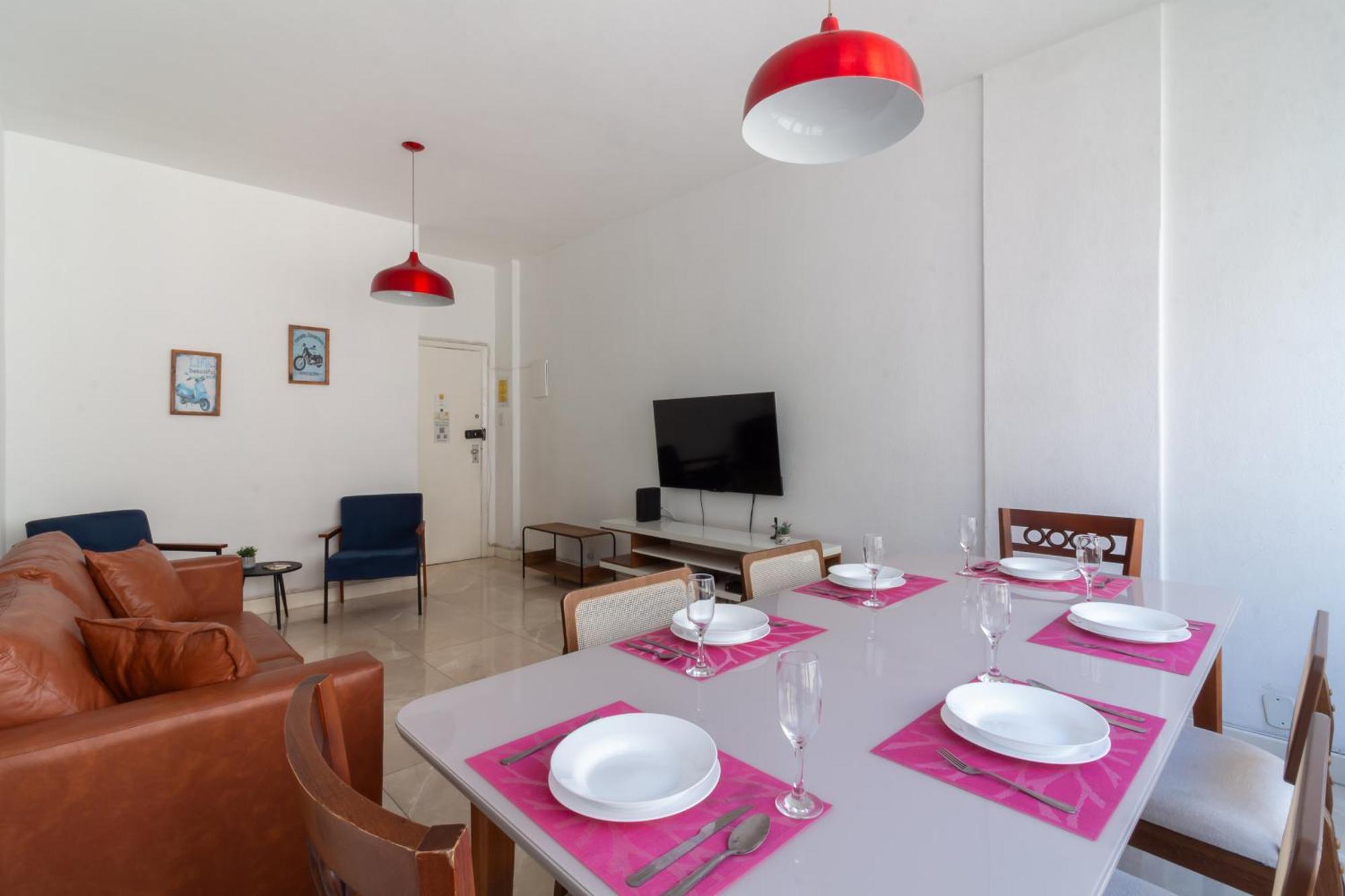 Pineapples SF704 - Apartamento Pet Friendly com 4 quartos e para até 8 pessoas em Copacabana Rio de Janeiro Esterno foto